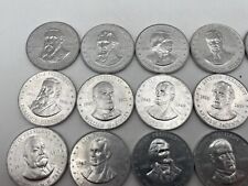 Lot Of 30 Vintage Shell’s Mr President Coin Game Tokens Some Duplicates picture