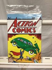 Superman Action Comics #1 Loot Crate June 1938 Sealed Reprint W/ COA picture