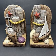 Smiths Bookends Stainmaster Nautical Hand Painted vintage 1989 picture