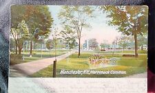 c1900s MERRIMACK COMMON GROUNDS Manchester New Hampshire NH Postcard  picture