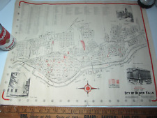 circa 1940s Street Map - Beaver Falls PA - 17