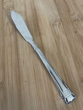 Wallace ZENITH FROST Glossy Bands Stainless 18/10 BUTTER KNIFE 6 5/8