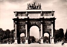 Le Carrousel Arc de Triomphe Paris France Postcard picture