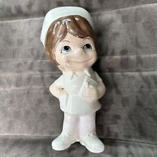 Vintage Atlantic Mold Nurse Ceramic Figure 1970s picture