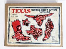 Texas Cookie Cutters Biscuit Longhorn Cowboy Cowgirl Boot Star Western Bandana picture