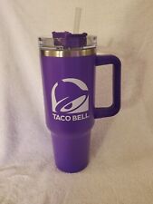Taco Bell Live Mas Purple Tumbler 40oz picture