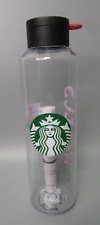 New W/Tag Starbucks San Diego State University SDSU Clear Plastic Water Bottle picture
