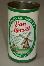 Vintage Van Merritt Beer Can Flat Top Old Crown Brewing picture