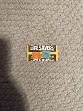 Rare Vintage 1980s Discontinued Chocolate Lifesavers Wrapper picture