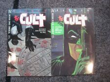 BATMAN: THE CULT #1 & 4 DC WRIGHTSON  SOFT COVER BOOK FINE/VERY FINE picture