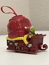 The Grinch Christmas Ornament Sleigh How The Grinch Stole Christmas Seuss VTG picture