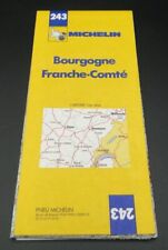 Antique 1986 Michelin road map France BURGUNDY FRANCHE COMTé n 243 picture