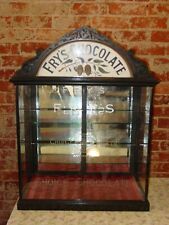 Rare antique Fry's Choice Chocolate country store showcase-----16134 picture
