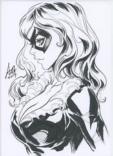 Black Cat - Original Art Sketch - Stanley Artgerm Lau picture