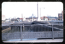 Sl87 Original Slide 1957 Red Kodachrome Providence R I capitol train 472a picture