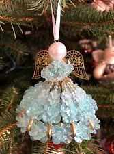 vtg 80s Angel Hanging Christmas Ornament 3 1/2