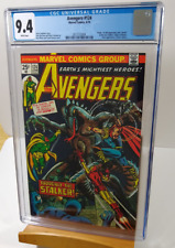 Avengers #124 CGC 9.4 NM Origin Of Mantis 1st Appearance StarStalker 1974 picture