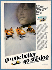 1969 SKI-DOO SNOWMOBILE original print ad ~ North America's Number 1 Snowmobile picture