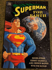 Superman : For Earth - Trade Paperback - graphic novel - TPB - 1991 - DC picture