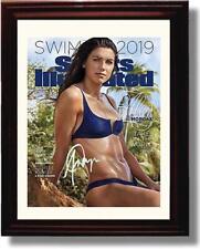 16x20 Framed US Women's Soccer Alex Morgan - SI Swimsuit Autograph Replica Print picture