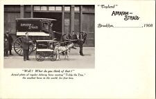 Advertising, Abraham and Straus Delivery Wagon, Brooklyn NY c1908 Postcard P56 picture
