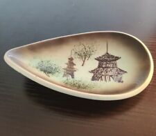 Vintage Porcelain  MCM Japanese Trinket Dish picture