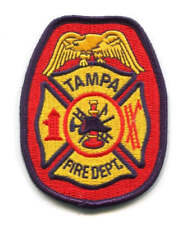 Tampa Fire Department Patch Florida FL v3 picture