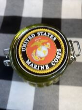 United States Marine Corps Memorabilia Heavy Glass Hand Grenade￼ picture