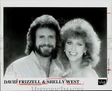 1984 Press Photo David Frizzell & Shelly West - hpp25342 picture