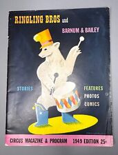 1949 Ringling Bros Barnum Bailey Magazine & Program picture