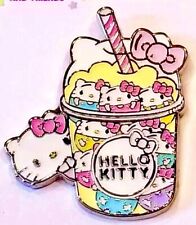 Hello Kitty Boba Tea Cup Enamel Pin Drink Loungefly Sanrio Kawaii BoxluExclusive picture