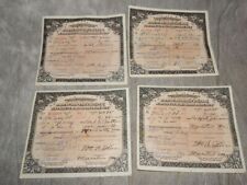 4 Vintage old Whiskey Prescriptions- National Prohibition Act Dated 1927 Liquor picture