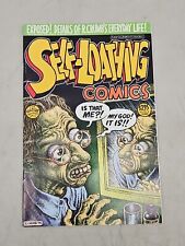 SELF LOATHING COMICS #1 (1995) Fantagraphics Robert Crumb art Dual Cover CLEAN picture