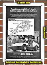 Metal Sign - 1974 Bricklin SV-1 Automobiles- 10x14 inches picture