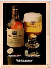 Erlanger Beer Classic 1895 TASTE THE MOMENT 1981 Print Ad 8