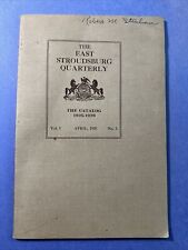 East Stroudsburg School District Quarterly School Catalog 1925 - 1926 - PA picture
