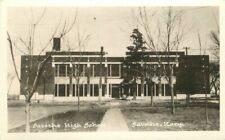 C-1910 Sabetha High School Kansas RPPC Photo Postcard 20-12330 picture