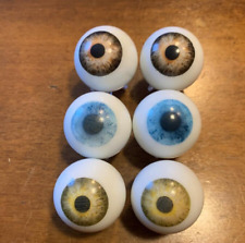 Eyeballs glass marbles 1 inch size (shooter size) with stands picture