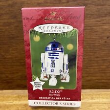 Hallmark Keepsake Ornament R2-D2 Star Wars Collector's Series #5 2001 Sounds New picture