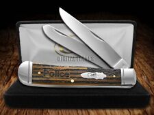 Case xx Knife Police Everyday Heroes Antique Bone Trapper Pocket Knives 58182P picture