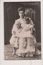 Vintage Postcard Grand Duchess Elena Princess Nicholas of Greece & daughters picture
