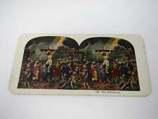 Vintage Christian Postcard Post Card: The Crucifixion picture