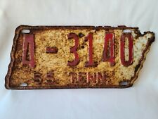 Vintage 1955 Tennessee License Plate 0322 picture
