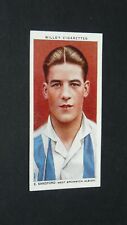 1935 CARD WILLS FOOTBALL CIGARETTES #37 SANDFORD WEST BROMWICH ALBION BAGGIES picture