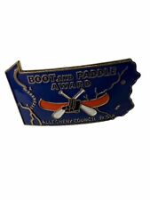 BSA Boot and Paddle Award Allegheny Council Neckerchief Slide NS-143 picture
