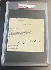 Dwight D. Eisenhower 1955 Typed Letter Signed as President - Polio Content - PSA picture