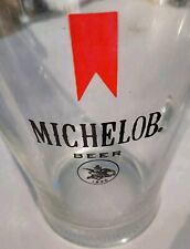 Vintage Heavy  Thick Glass Michelob  Beer Pitcher 64 oz. College Days Memories  picture