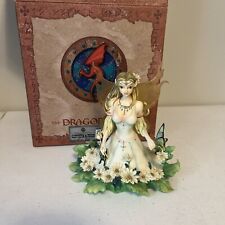 Linda Biggs Diamonds & Daisies Dragonsite Fairy Figure Retired Limited Boxed picture