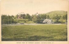 C-1910 Distant View Vermont Academy SAXTON'S RIVER Eagle Hand Colored 4958 picture