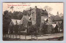 Shamokin PA-Pennsylvania, Trinity Episcopal Church, Antique Vintage Postcard picture